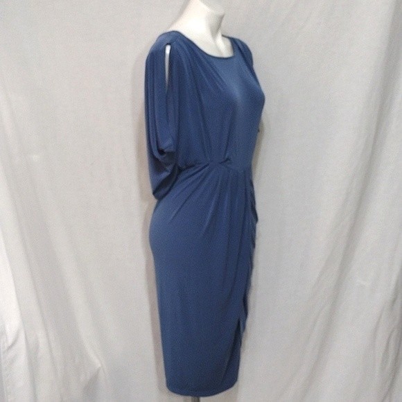 Victoria's Secret Draped Front Wrap Cocktail Dress Medium - Picture 5 of 10